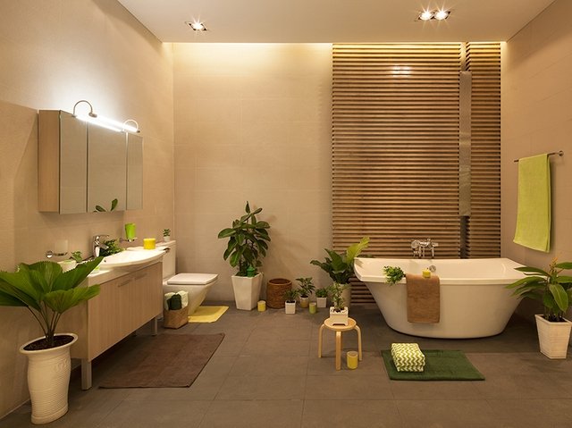 Nhà tắm phong cách Eco thân thiện với người dùng